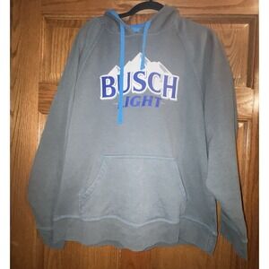 Busch Light Men's Hoodie Sweatshirt  L